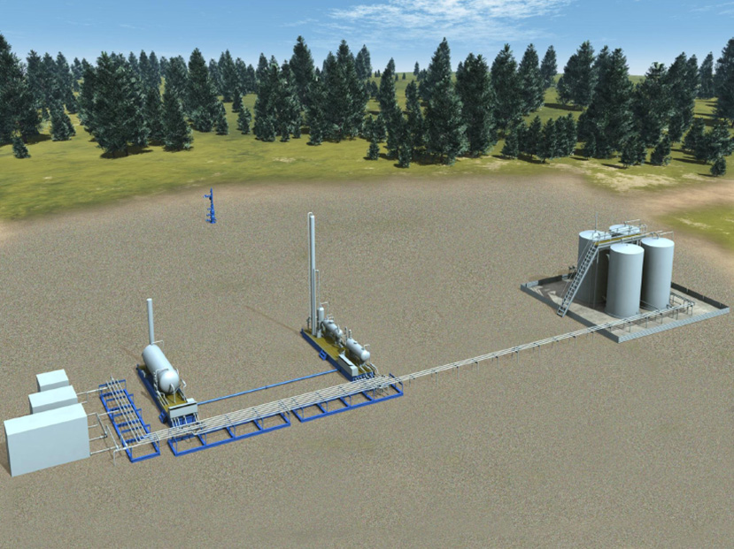STI Group Modular Well Hook up and Oil Spill Containment System Provides Unparalleled Environmental Protection Modular Well Hook-up and Oil Spill Containment System