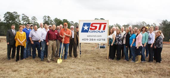 STI Group Breaks Ground on New Facility in Jasper, Texas construction of new oil services facility in Jasper, Texas