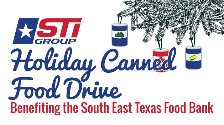 STI Group's 2015 Holiday Canned Food Drive STI Group's 2015 Holiday Canned Food Drive